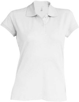 BROOKE - LADIES' SHORT-SLEEVED POLO SHIRT White M