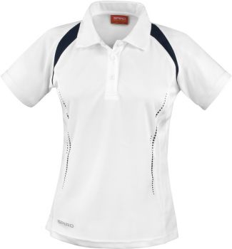 Spiro | Dámské týmové polo white/navy S