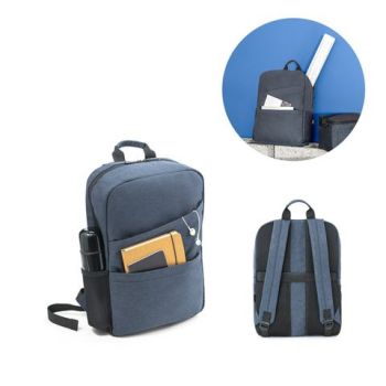 REPURPOSE BACKPACK. Batoh na notebook 15.6'' z materiálu recyklovaného polyesteru 600D Tmavošedá