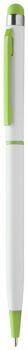 Duser touch ballpoint pen lime green , white