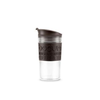 TRAVEL MUG 350. cestovný hrnček 350ml Tmavohnedá