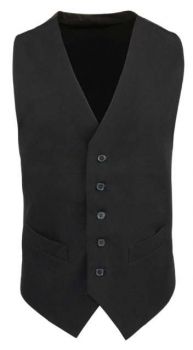 MEN’S LINED POLYESTER WAISTCOAT Black M