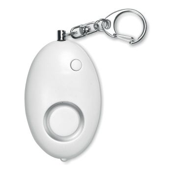 ALARMY Osobní mini alarm white