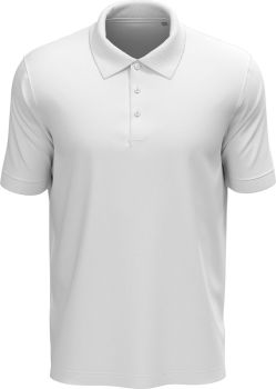 Stedman | Pánské piqué polo "Lux" white 5XL