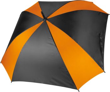 Kimood | Čtvercový deštník black/orange onesize