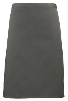 'COLOURS COLLECTION’ MID LENGTH APRON Dark Grey U