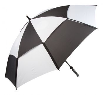 Budyx windproof golf umbrella black , white