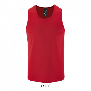 SOL'S SPORTY TT MEN - SPORTS TANK TOP Red L