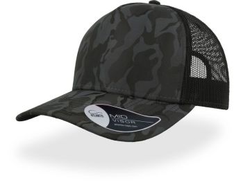 Atlantis | 5 panelová Trucker kšiltovka "Rapper Camo" navy onesize