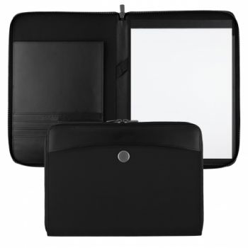 Conference folder zip A4 Contour Black