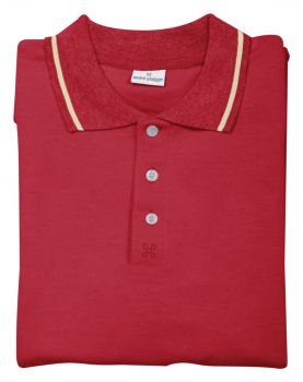 Collier polo shirt red  S