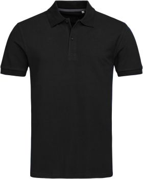 Stedman | Pánské piqué polo "Henry" black opal XXL