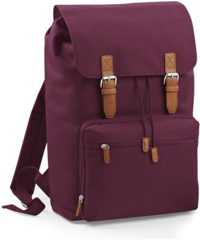 BagBase | Vintage batoh na notebook burgundy onesize