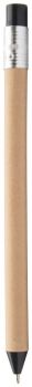 Clericus ballpoint pen black , natural