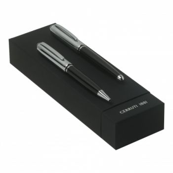 Set Miles Black (ballpoint pen & fountain pen)