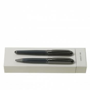 Set Miles Bleu (ballpoint pen & rollerball pen)