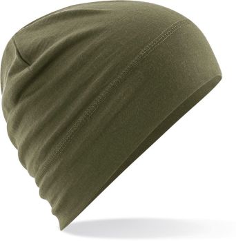 Beechfield | Merino čepice military green onesize