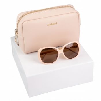 Set Timeless Nude (cosmetic bag & sunglasses)