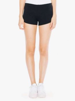 WOMEN'S INTERLOCK RUNNING SHORTS Black/Black XL