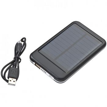 Solárny Power Bank Black