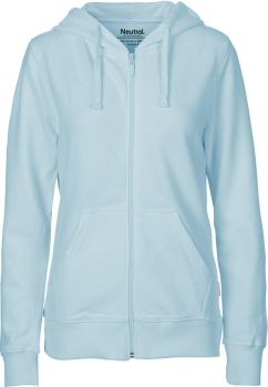 Neutral | Dámská mikina s kapucí z bio bavlny light blue XL