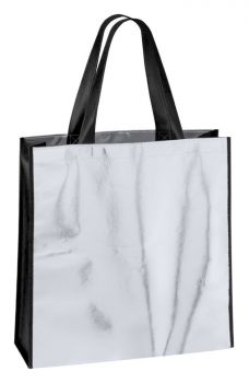 Kuzor shopping bag silver , black