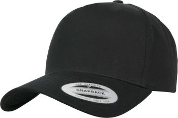 Flexfit | 5 panelová Snapback kšiltovka black onesize